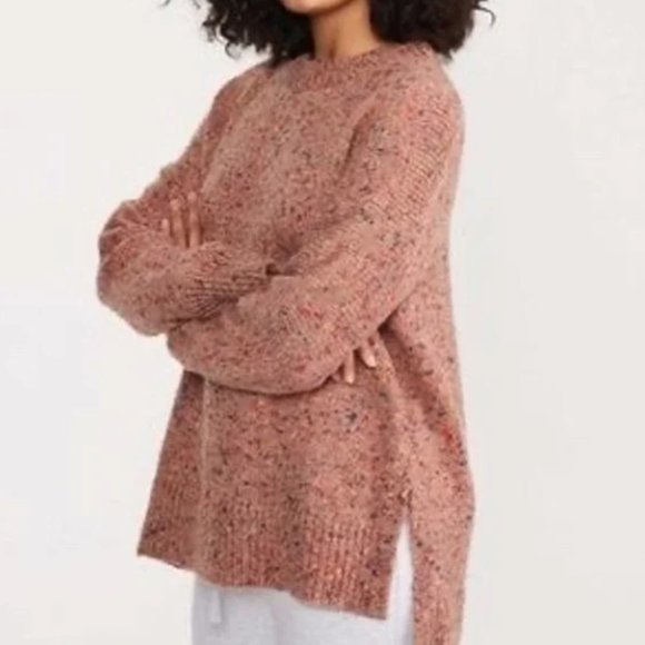 Lou & Grey Sweaters - *NWOT* Lou & Grey Oversized Textured Rib Confetti Sweater